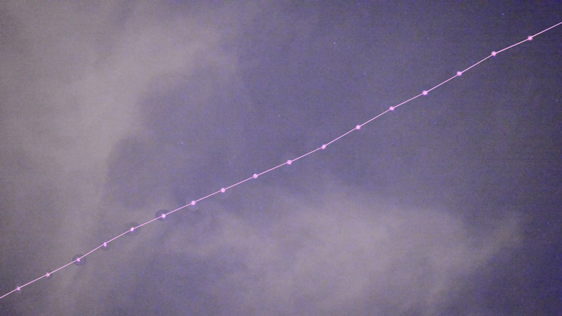 UFO 8-02-2013 Flight trajectory analysis